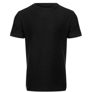 Threadbare Mens Falkland Knitted T-Shirt / Black